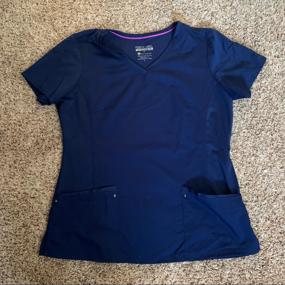 Healing Hands Scrub Top